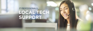 I.T. Professionals. Local tech support and help desk.