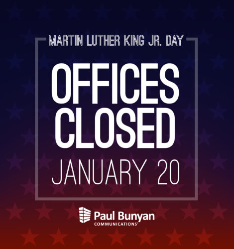Offices Closed Monday January 20 For Martin Luther King Jr Day Paul 