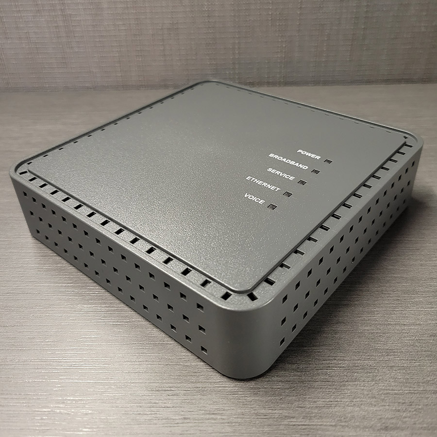 Front of a GP1101X Modem